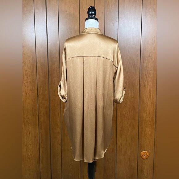 LOEWE Silk Chain Mini Shirtdress size 38/us size 6 - Picture 9 of 16